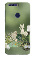 Aesthetic anime Honor 8 Hard Case Back Cover by Casekaro