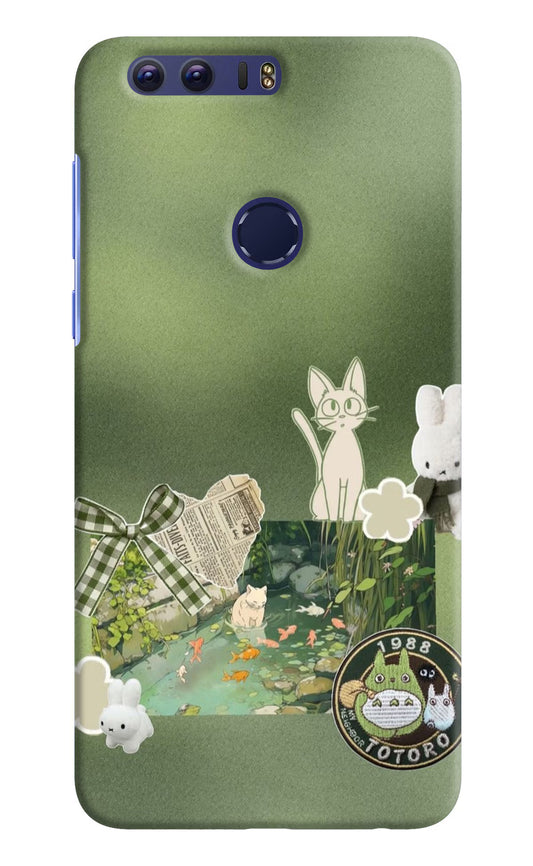 Aesthetic anime Honor 8 Back Cover
