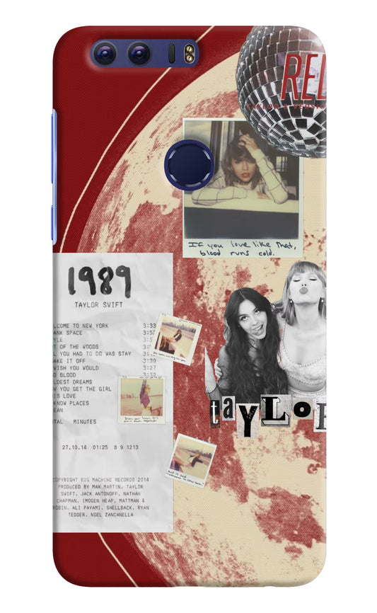 Taylor Swift Honor 8 Back Cover