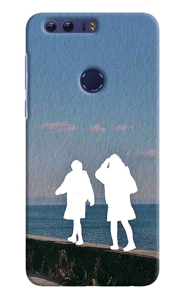 Coastal Dream Honor 8 Hard Case Back Cover by Casekaro
