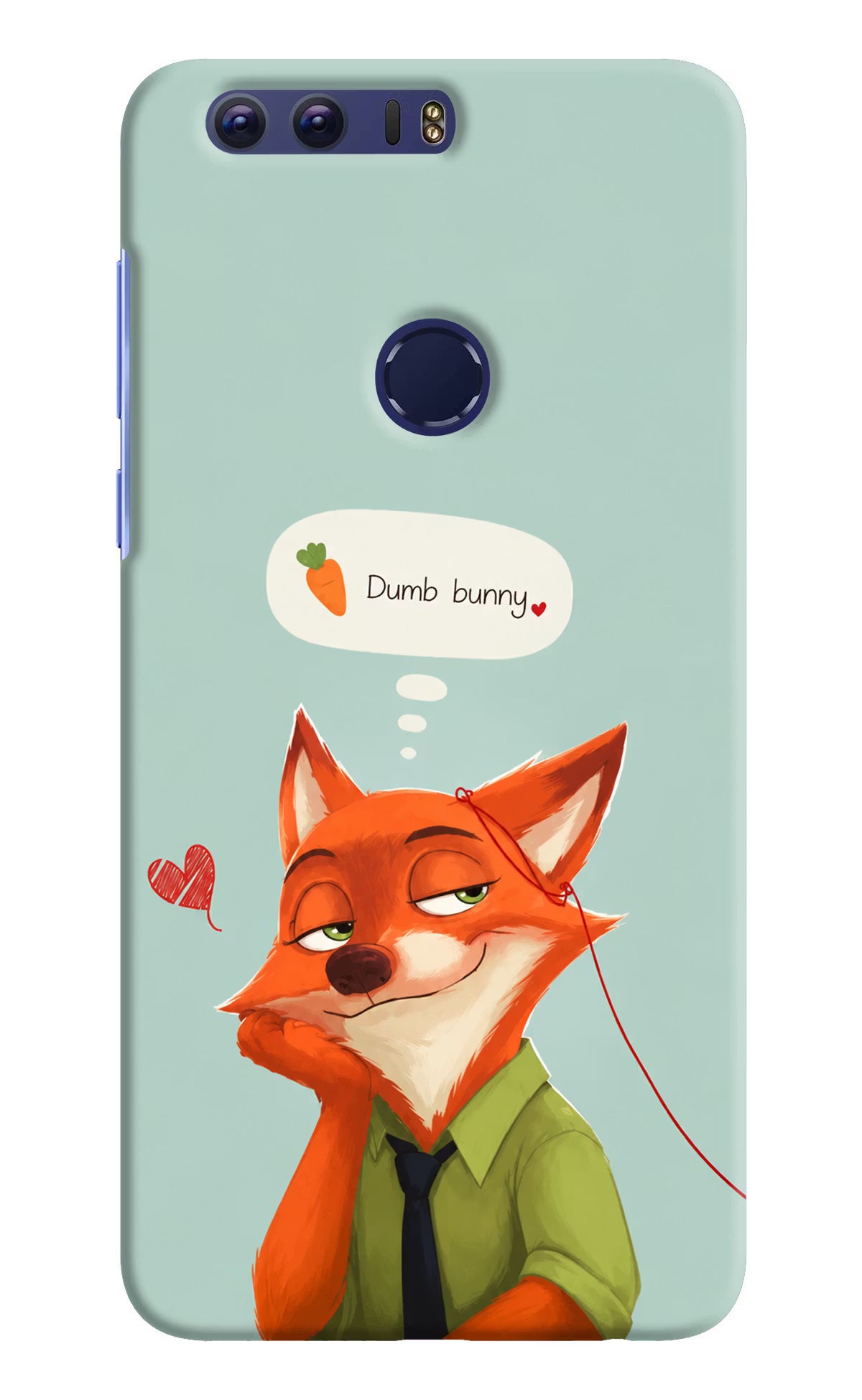 Nick Charm Honor 8 Back Cover