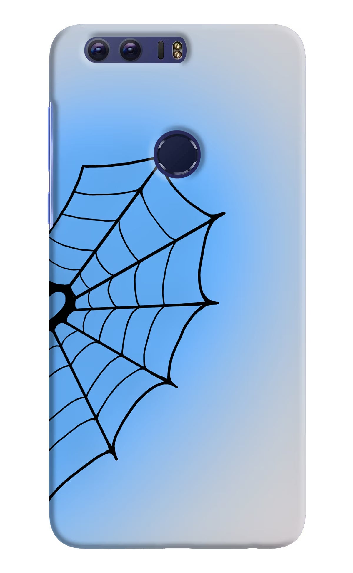 Blue Web Honor 8 Back Cover