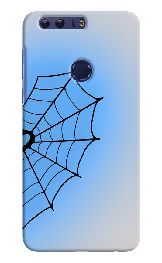 Blue Web Honor 8 Hard Case Back Cover by Casekaro