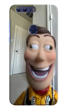 Side Eye Woody Honor 8 Hard Case Back Cover by Casekaro
