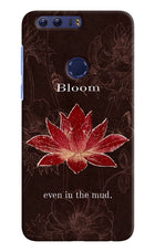 Bloom Honor 8 Hard Case Back Cover by Casekaro