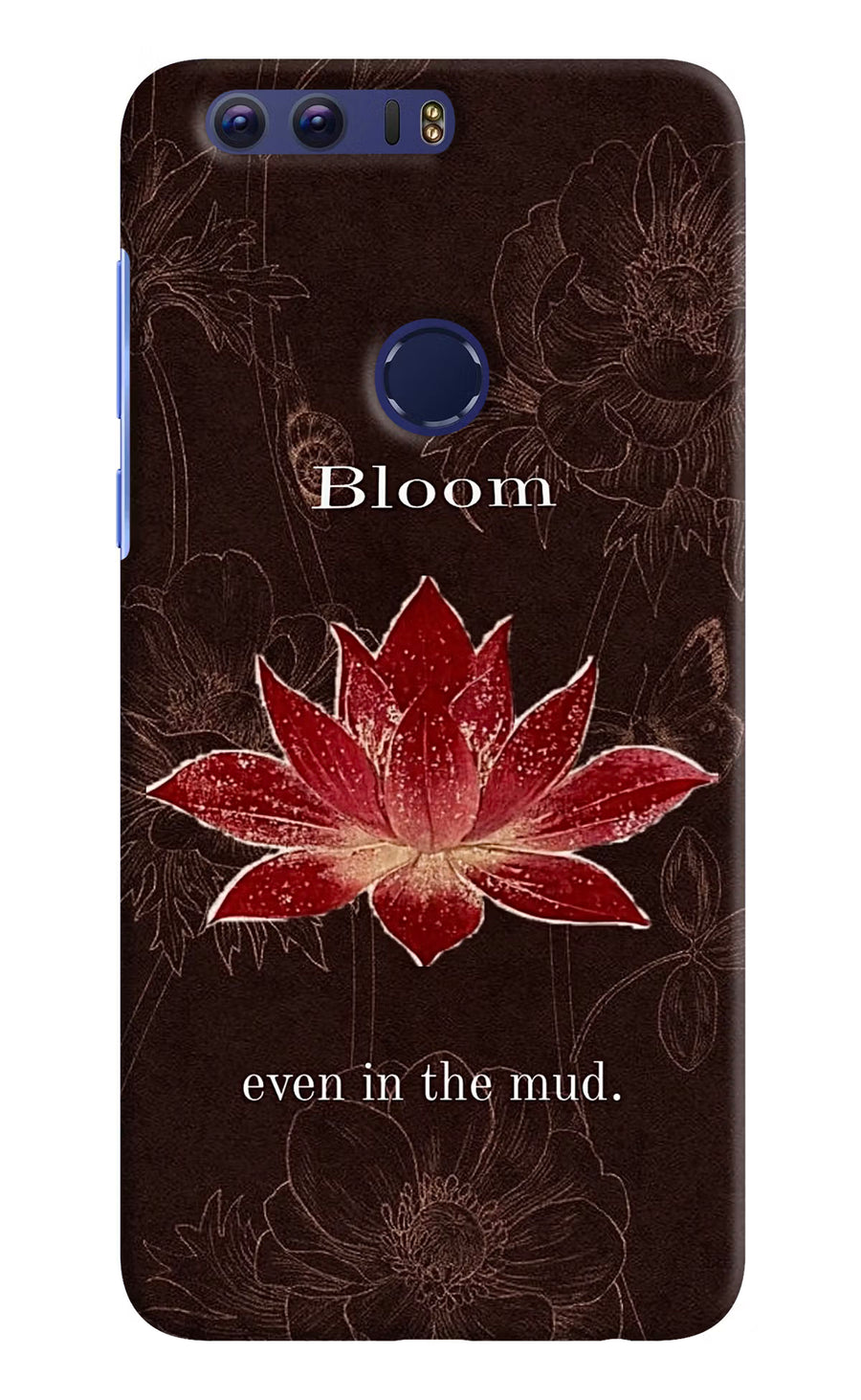 Bloom Honor 8 Back Cover, Hard case