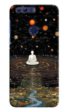 Space Monk Honor 8 Hard Case Back Cover by Casekaro