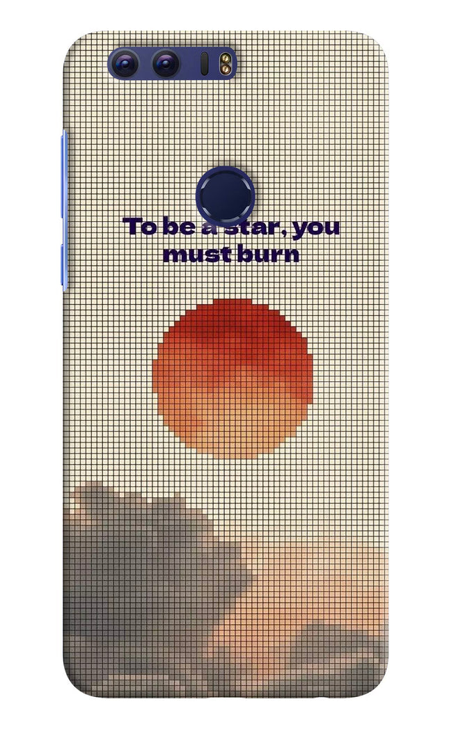 Pixel Sun Honor 8 Hard Case Back Cover by Casekaro