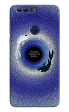 Dark Koi Honor 8 Hard Case Back Cover by Casekaro