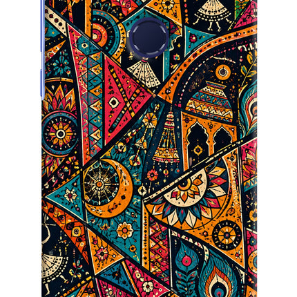 Folk Print Honor 8 Back Cover
