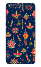 Festive Pop Honor 8 Hard Case Back Cover by Casekaro
