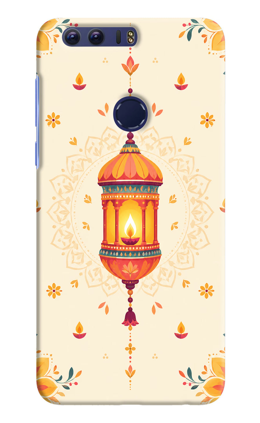 Golden Lantern Honor 8 Back Cover, Hard case