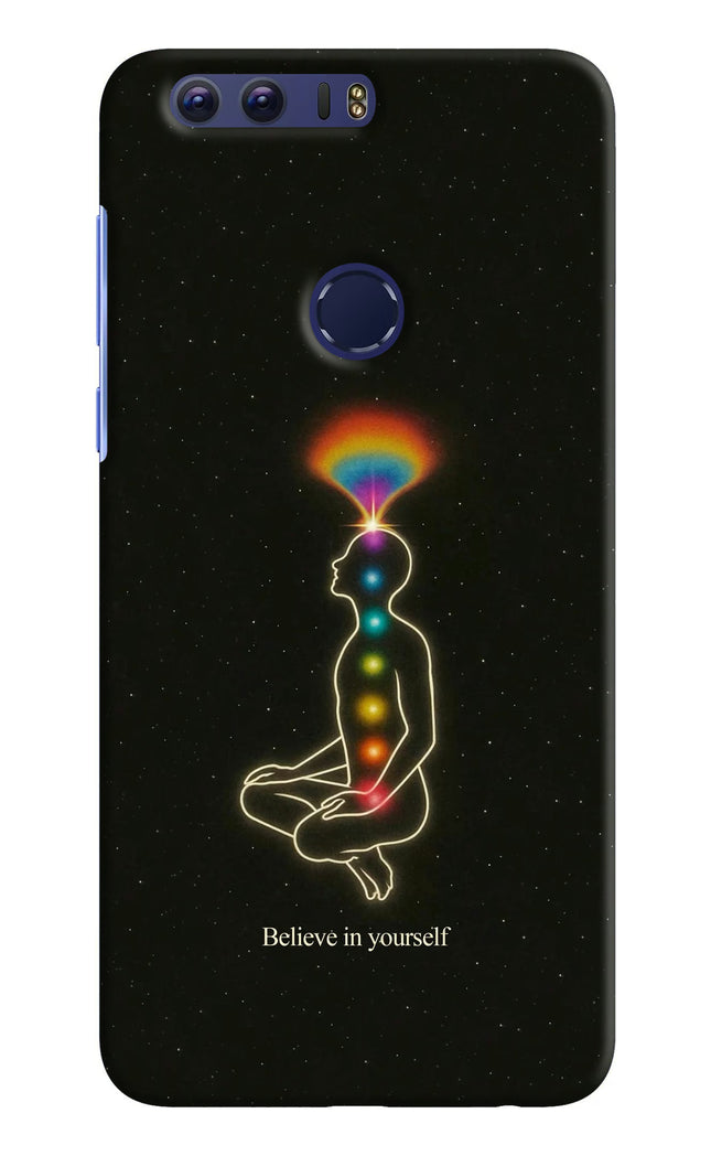 Believe in yourself Honor 8 Hard Case Back Cover by Casekaro