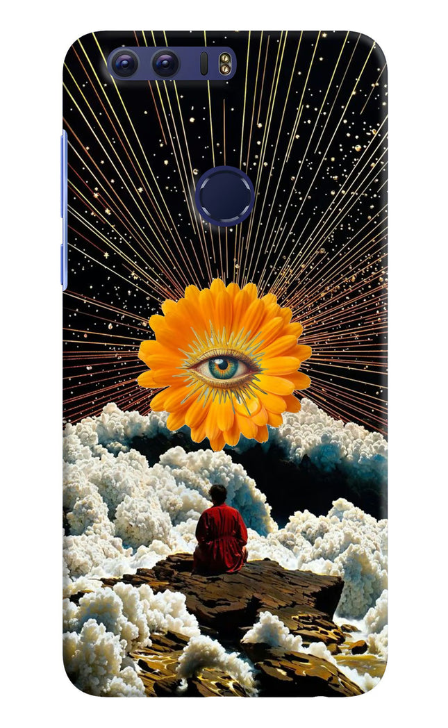 Cosmic Flower Honor 8 Hard Case Back Cover by Casekaro