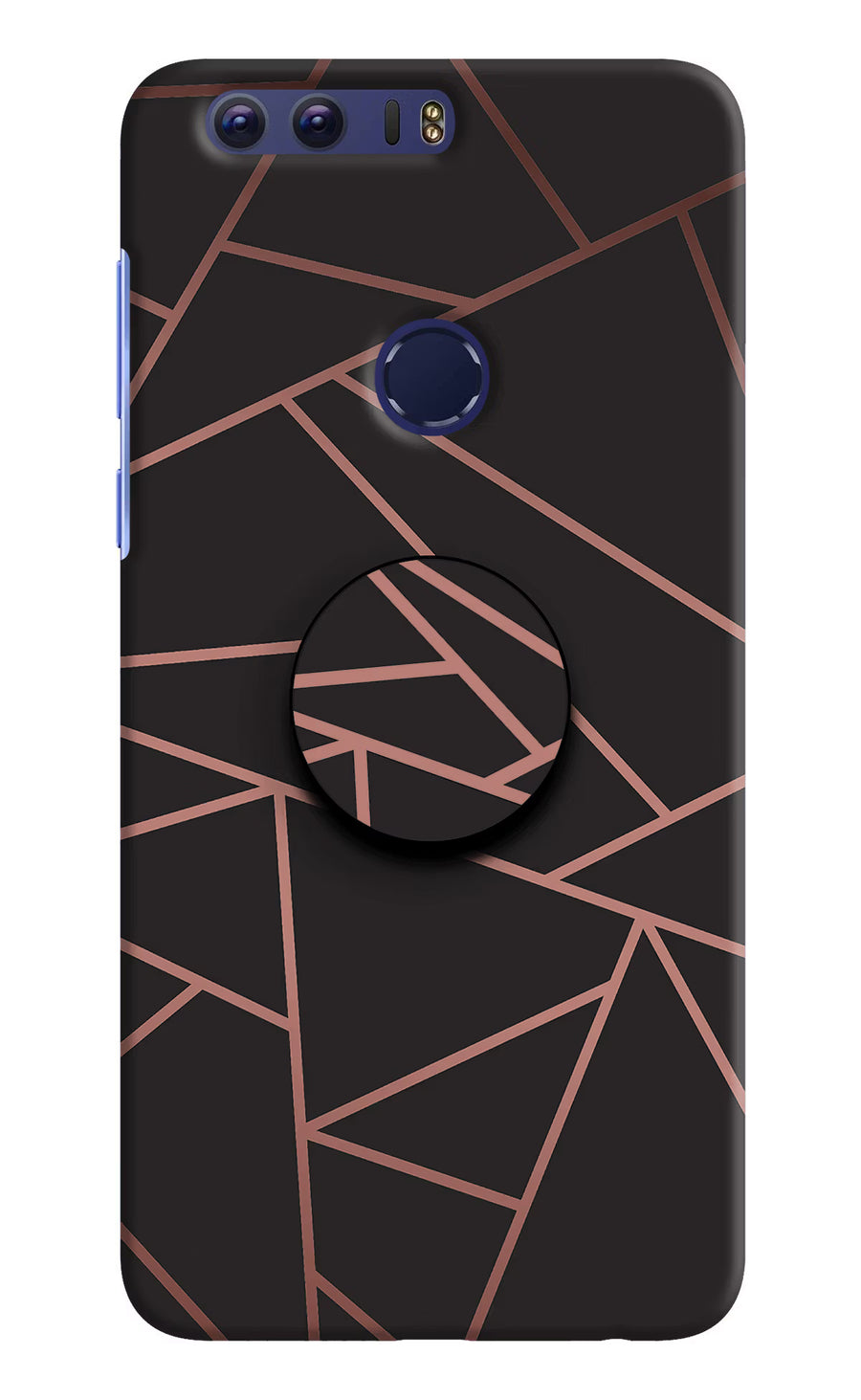 Geometric Pattern Honor 8 Pop Case, Hard case