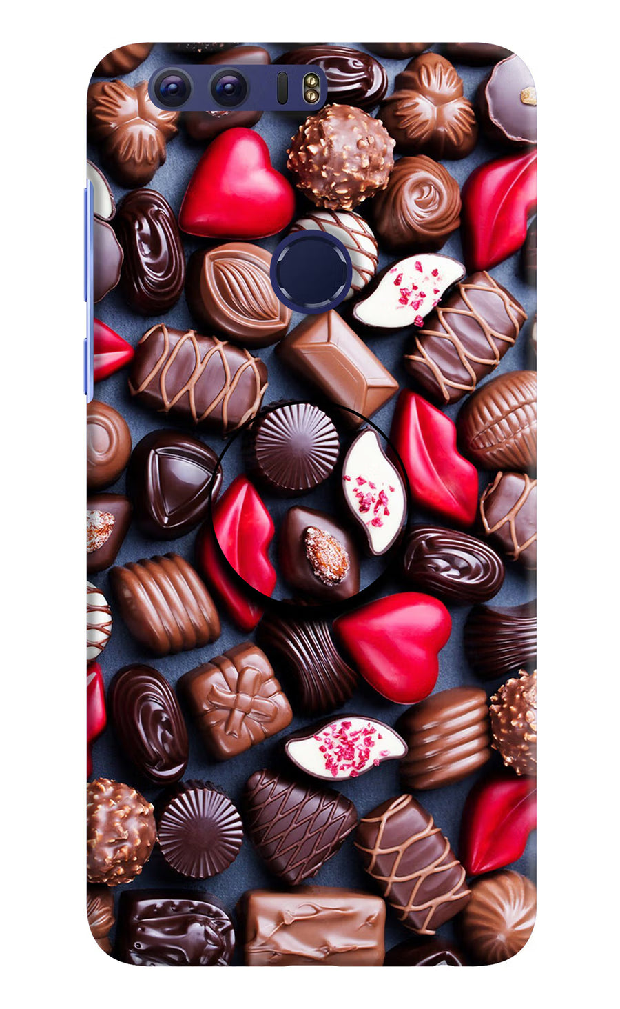Chocolates Honor 8 Pop Case, Hard case