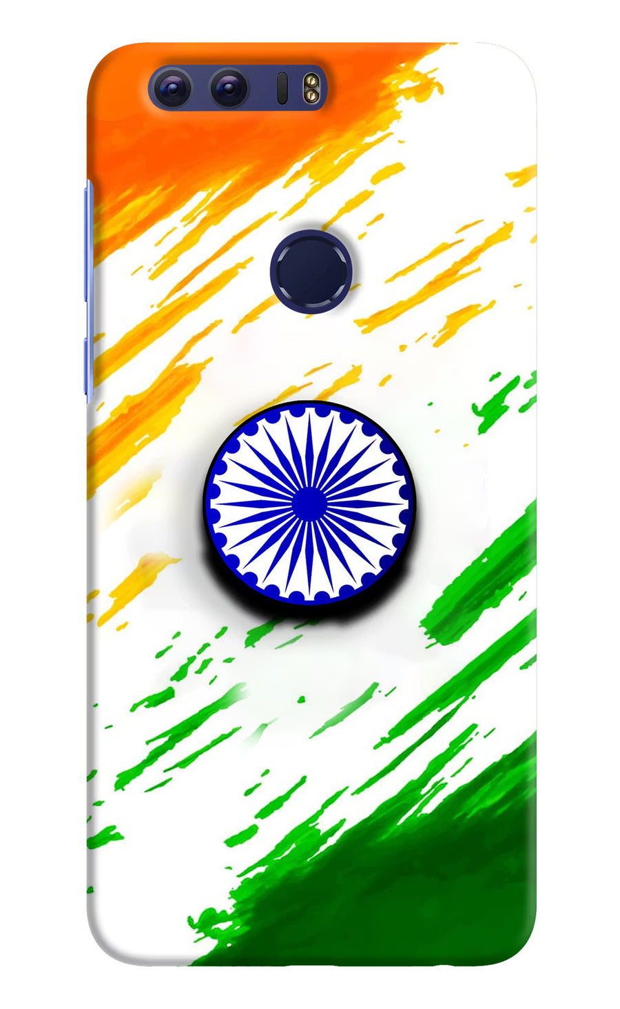Indian Flag Ashoka Chakra Honor 8 Pop Case, Hard case