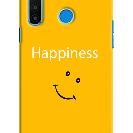 Happiness With Smiley Realme 5/5i/5s Hard Case Back Cover by Casekaro