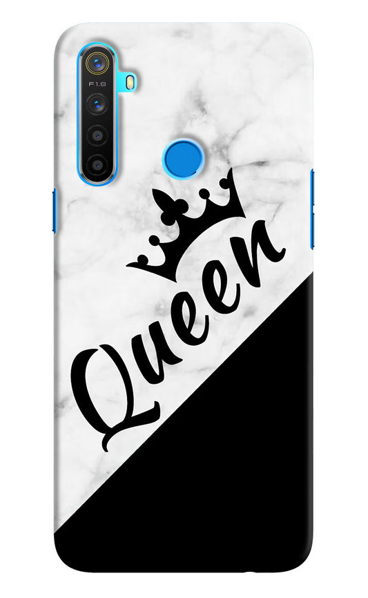 Queen Realme 5/5i/5s Hard Case Back Cover by Casekaro
