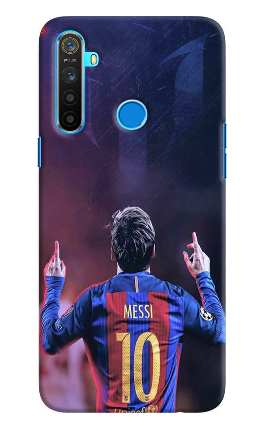 Messi Realme 5/5i/5s Hard Case Back Cover by Casekaro