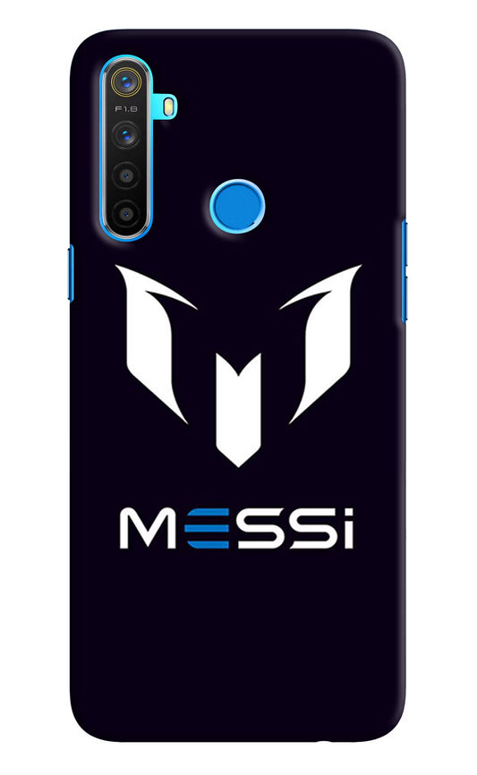 Messi Logo Realme 5/5i/5s Hard Case Back Cover by Casekaro