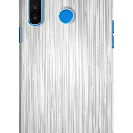 Wooden Grey Texture Realme 5/5i/5s Hard Case Back Cover by Casekaro