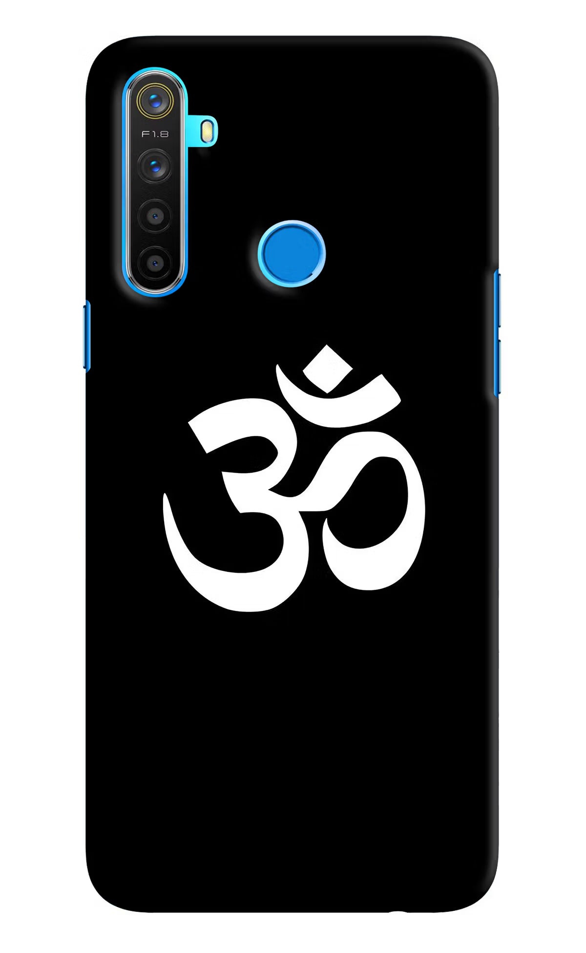 Om Realme 5/5i/5s Hard Case Back Cover by Casekaro