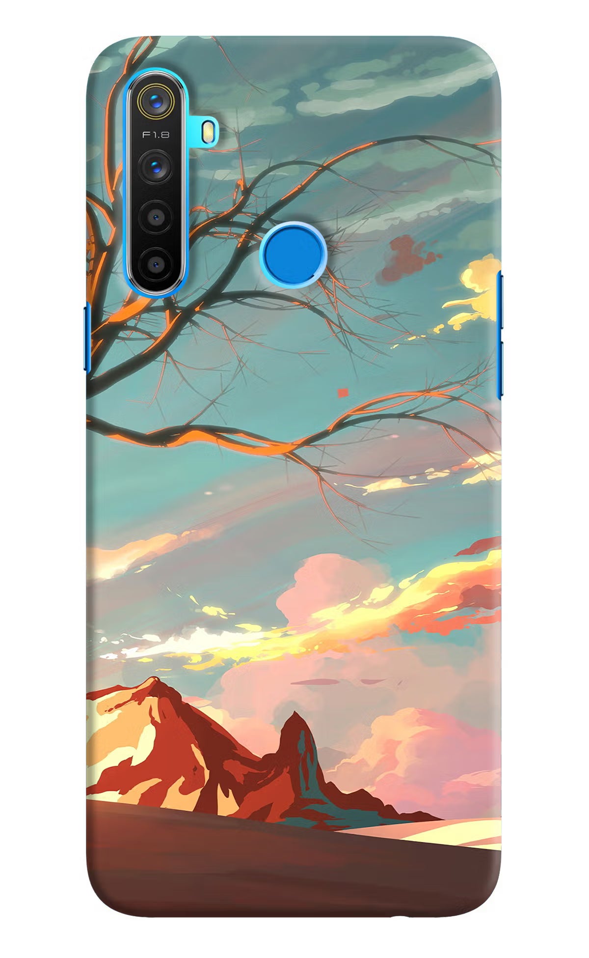 Scenery Realme 5/5i/5s Hard Case Back Cover by Casekaro