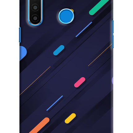 Abstract Design Realme 5/5i/5s Hard Case Back Cover by Casekaro