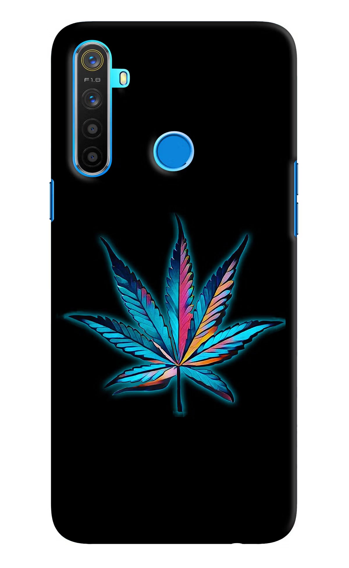 Weed Realme 5/5i/5s Hard Case Back Cover by Casekaro