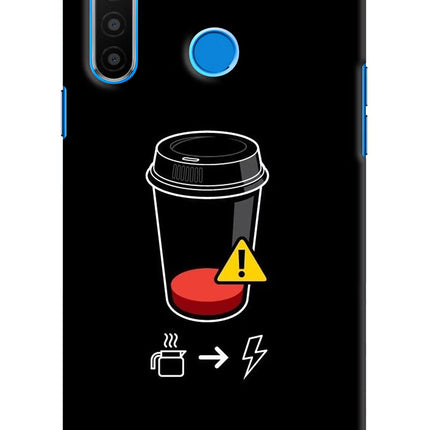 Coffee Realme 5/5i/5s Hard Case Back Cover by Casekaro