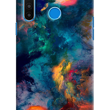 Artwork Paint Realme 5/5i/5s Hard Case Back Cover by Casekaro