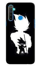 Goku Shadow Realme 5/5i/5s Hard Case Back Cover by Casekaro