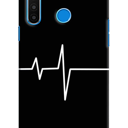 Heart Beats Realme 5/5i/5s Hard Case Back Cover by Casekaro