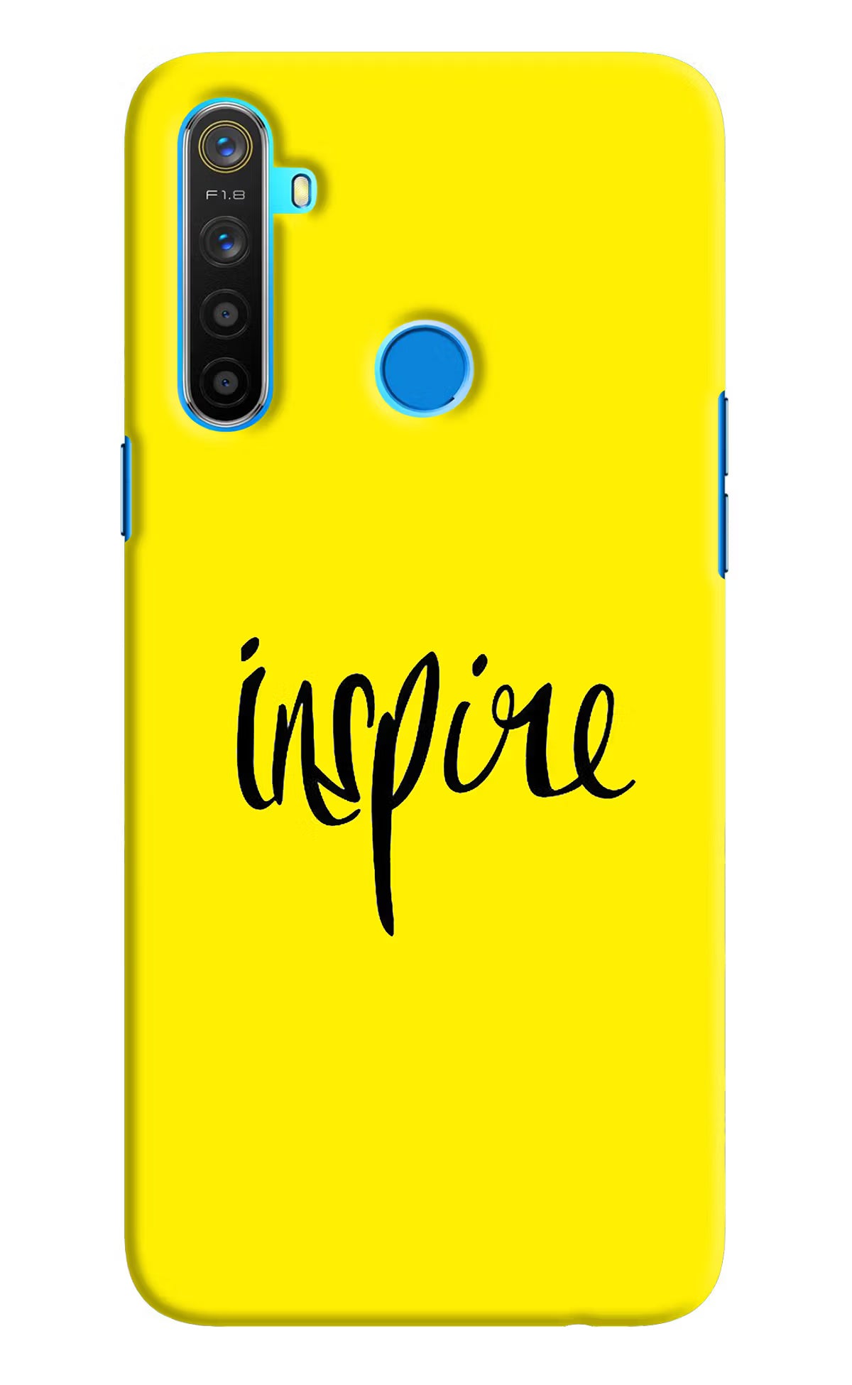 Inspire Realme 5/5i/5s Hard Case Back Cover by Casekaro