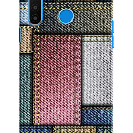 Multicolor Jeans Realme 5/5i/5s Hard Case Back Cover by Casekaro