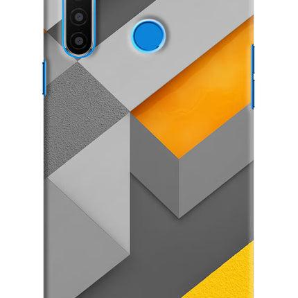 Abstract Realme 5/5i/5s Hard Case Back Cover by Casekaro