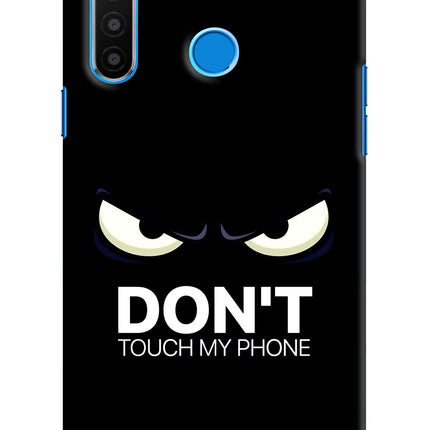 Don'T Touch My Phone Realme 5/5i/5s Hard Case Back Cover by Casekaro