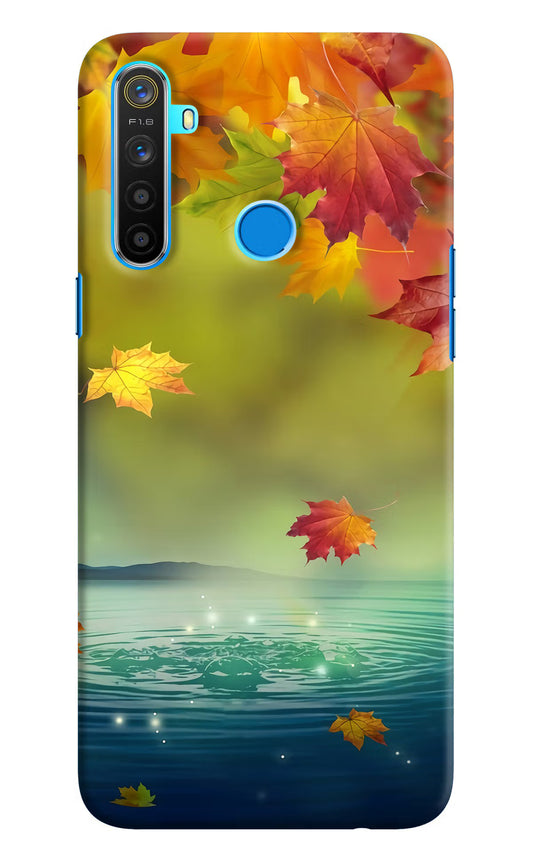 Flowers Realme 5/5i/5s Hard Case Back Cover by Casekaro