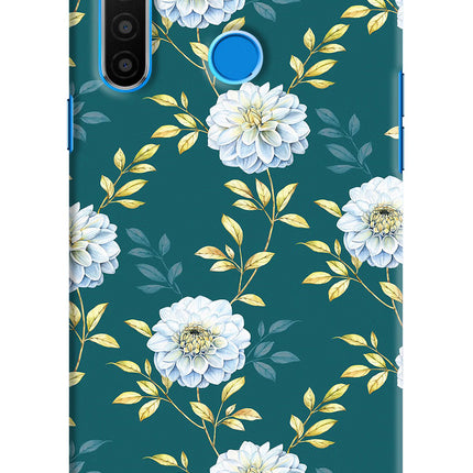 Flowers Realme 5/5i/5s Hard Case Back Cover by Casekaro