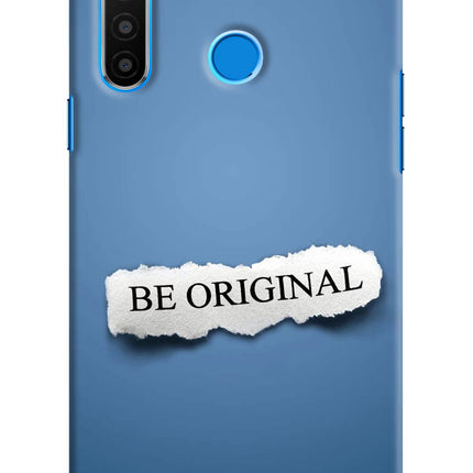Be Original Realme 5/5i/5s Hard Case Back Cover by Casekaro