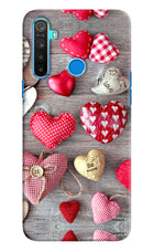 Love Wallpaper Realme 5/5i/5s Hard Case Back Cover by Casekaro