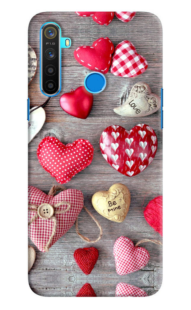 Love Wallpaper Realme 5/5i/5s Hard Case Back Cover by Casekaro