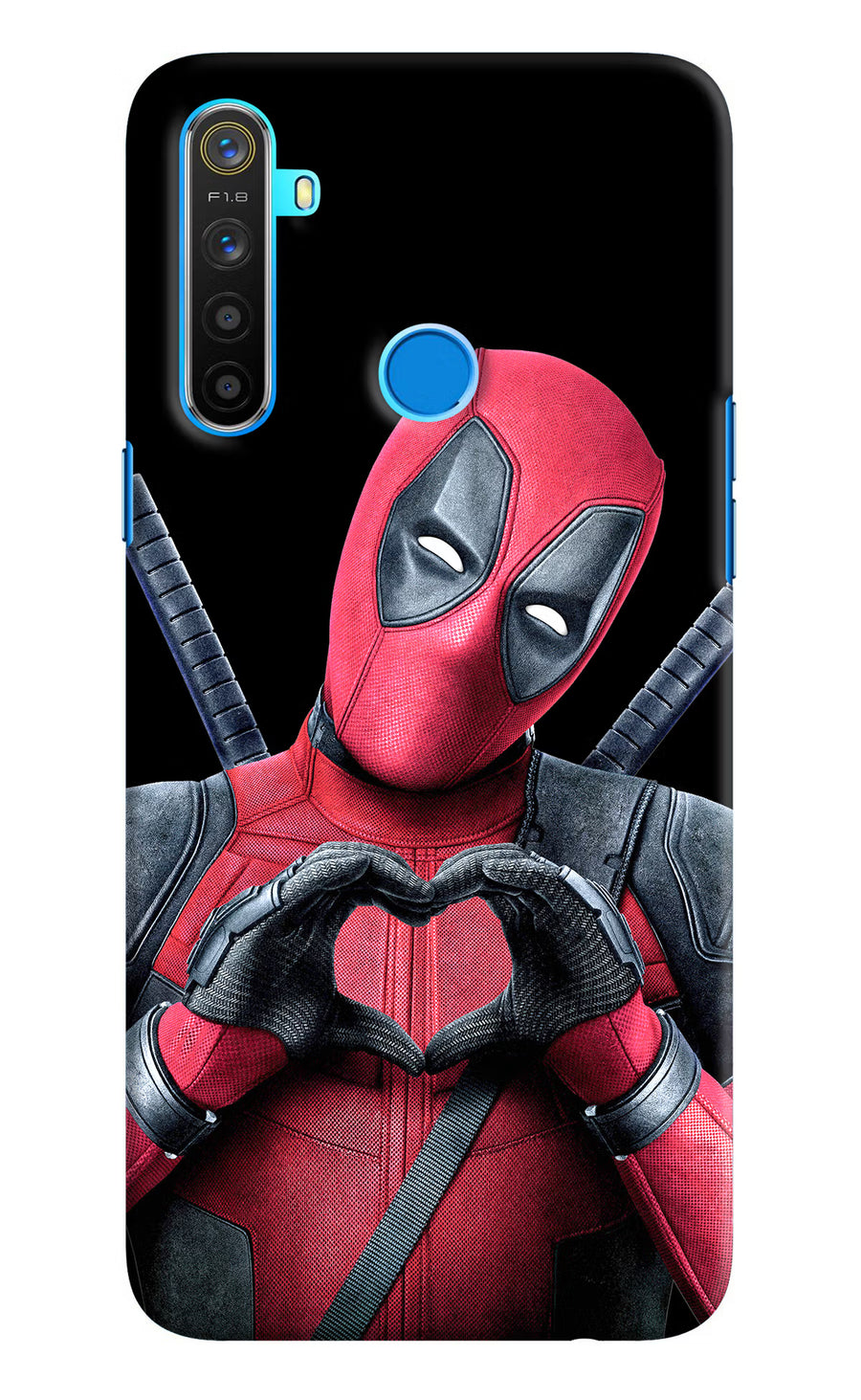 Deadpool Realme 5/5i/5s Back Cover, Hard case