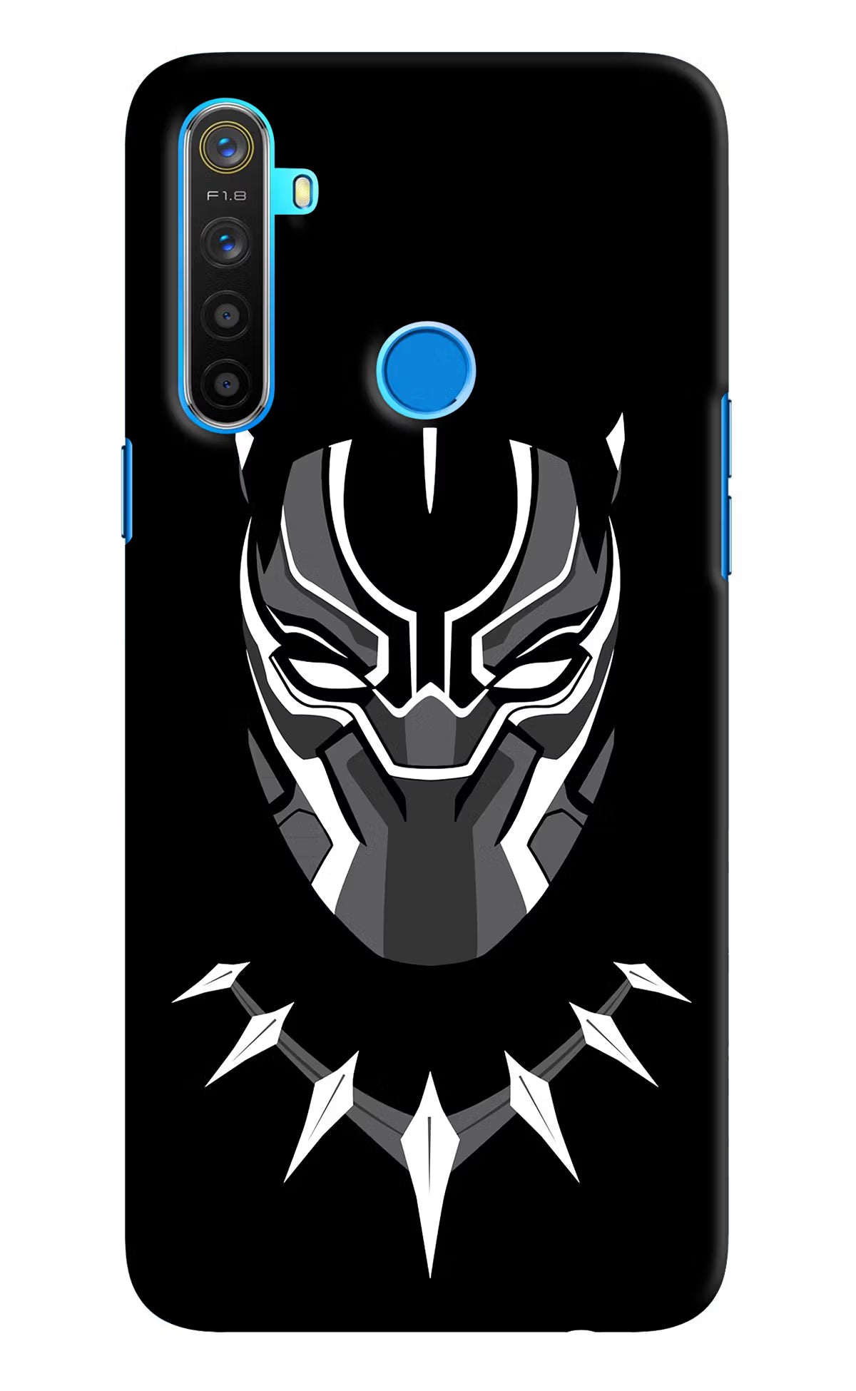 Black Panther Realme 5/5i/5s Hard Case Back Cover by Casekaro