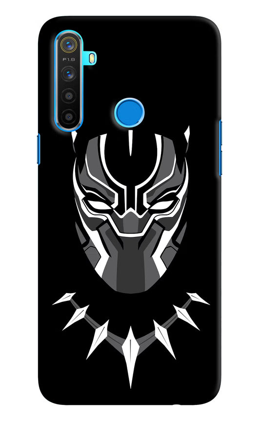 Black Panther Realme 5/5i/5s Hard Case Back Cover by Casekaro