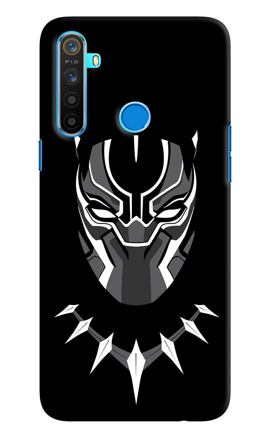 Black Panther Realme 5/5i/5s Back Cover, Hard case