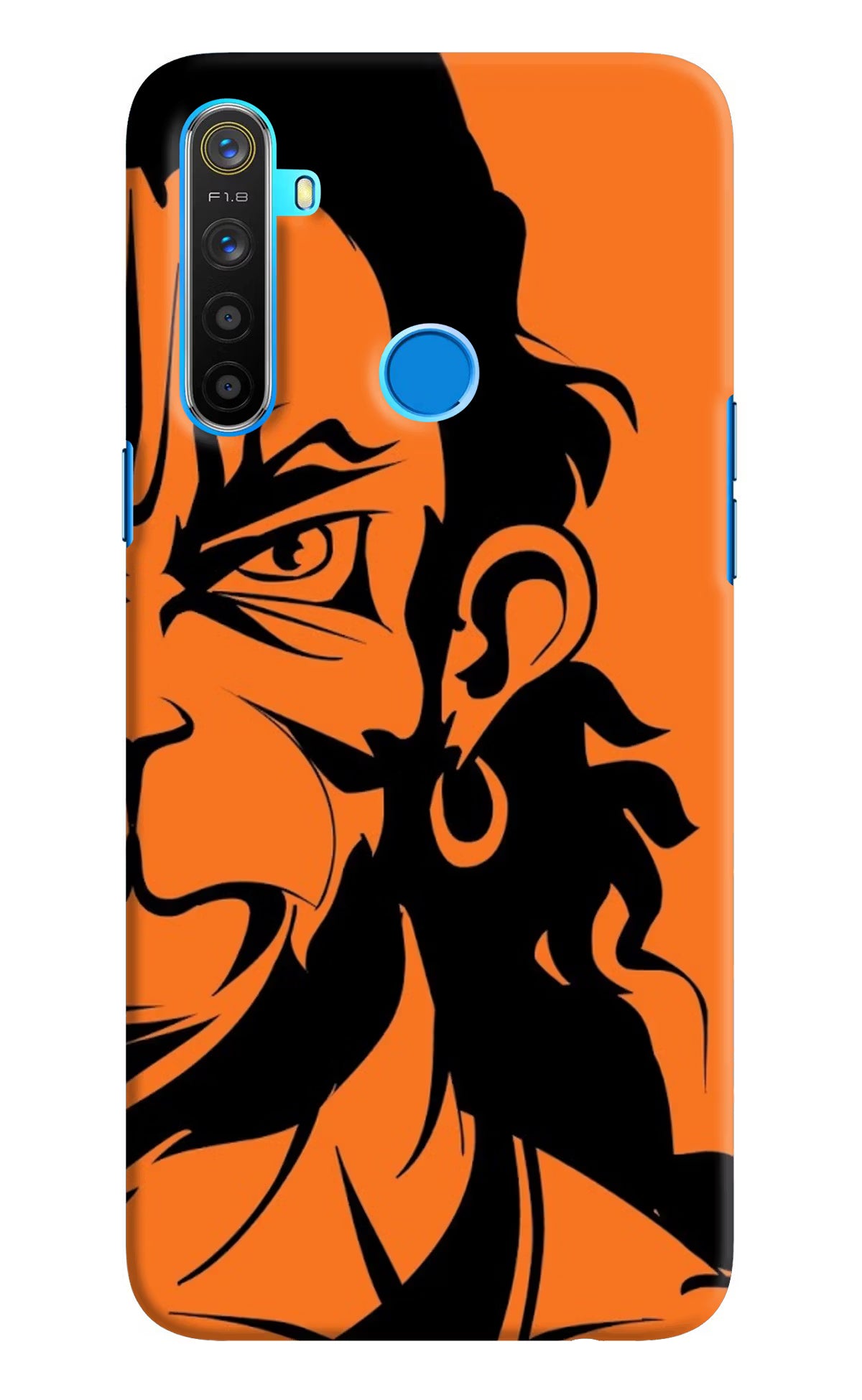 Hanuman Realme 5/5i/5s Hard Case Back Cover by Casekaro
