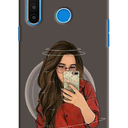 Selfie Queen Realme 5/5i/5s Hard Case Back Cover by Casekaro