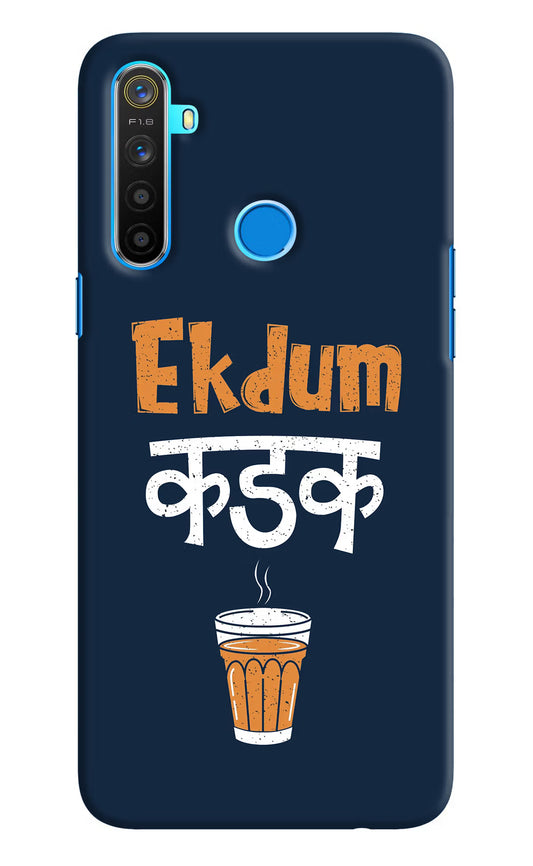 Ekdum Kadak Chai Realme 5/5i/5s Hard Case Back Cover by Casekaro